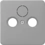 Jung placca di copertura grigia per presa antenna CD 561 SAT gr (CD561SATGR)