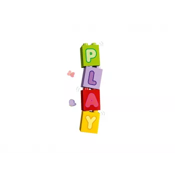 Giocattolo da costruzione LEGO DUPLO 10421 Camion ABC, 36 pezzi, 2 minifigure, da 2 anni, dimensioni 110 × 140 × 70 mm