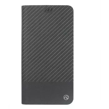 Custodia a libro per telefono Tellur Carbon per iPhone XS – nero