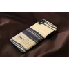 Custodia per smartphone man and wood per iPhone X/XS – ebano bianco nero