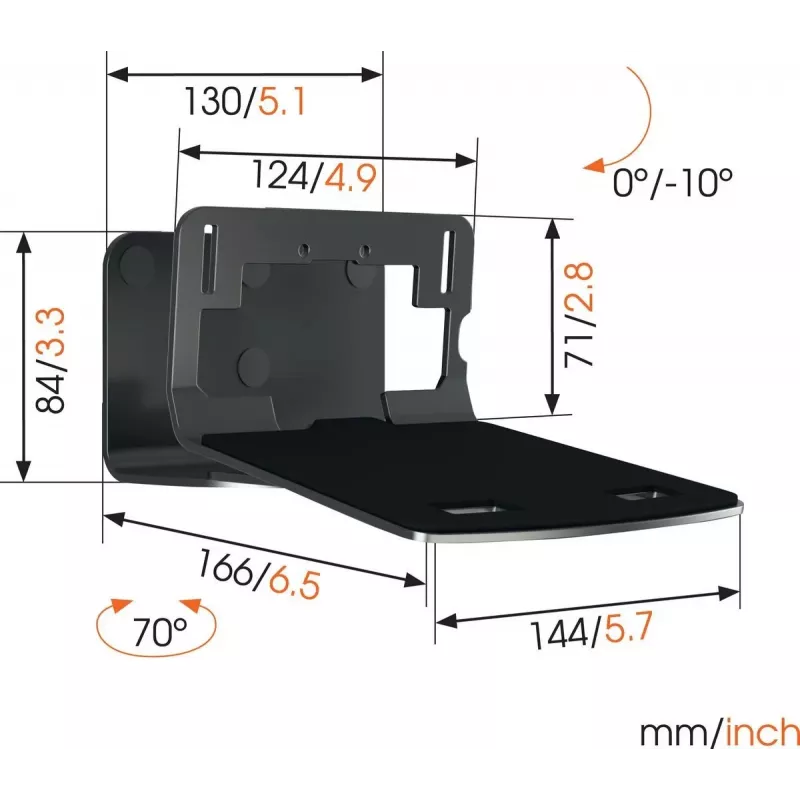 Supporto per diffusori Vogels SOUND 3205 Universal L, 15 kg
