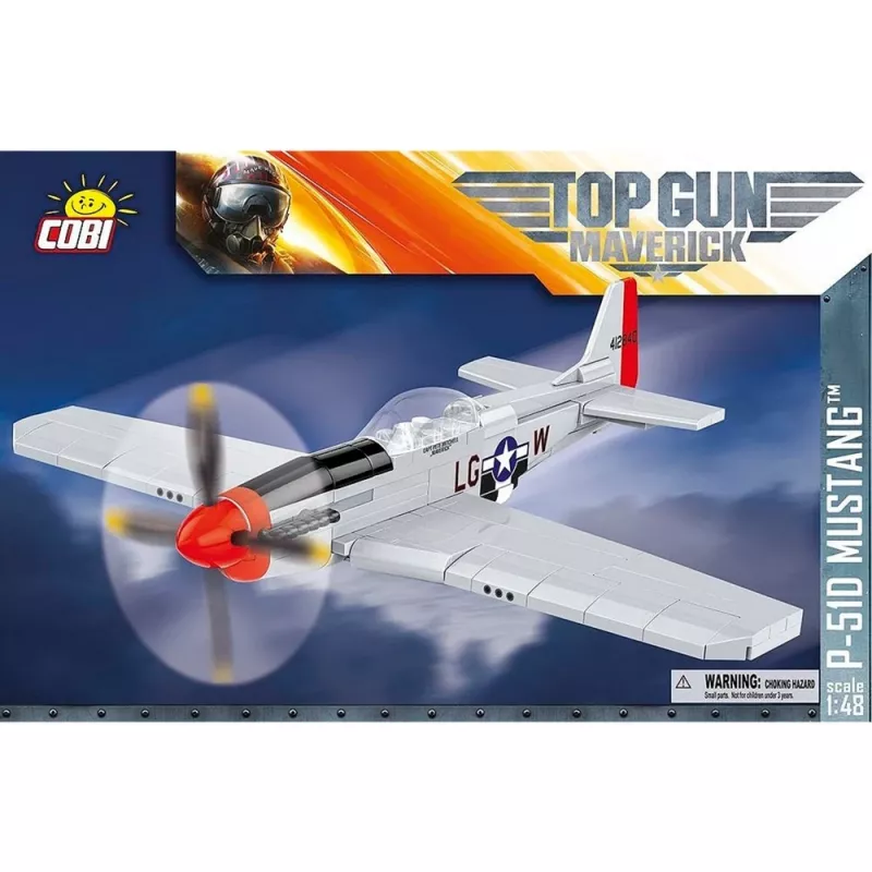 COBI 5847 Top Gun Maverick P-51D Mustang 150 mattoncini