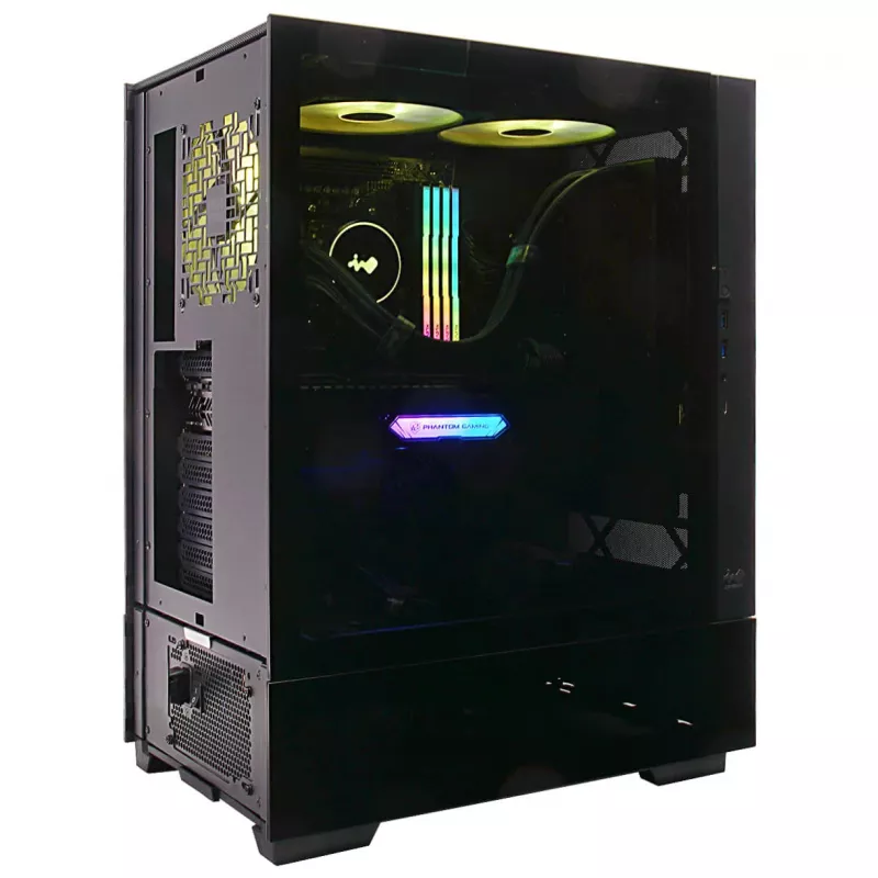 InWin Modfree Base Big-Tower Tempered Glass - Nero