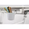 Ergo Office Scrivania ergonomica per bambini regolabile in altezza, grigia, max 100 kg, ER-417 2cz