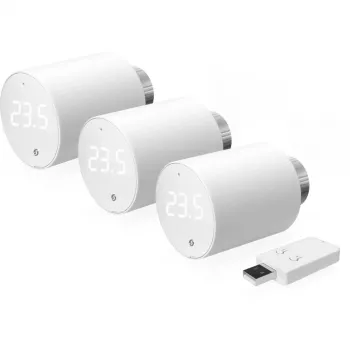 Shelly BLU TRV Termostato interno Bianco Manopola -20 a 60°C
