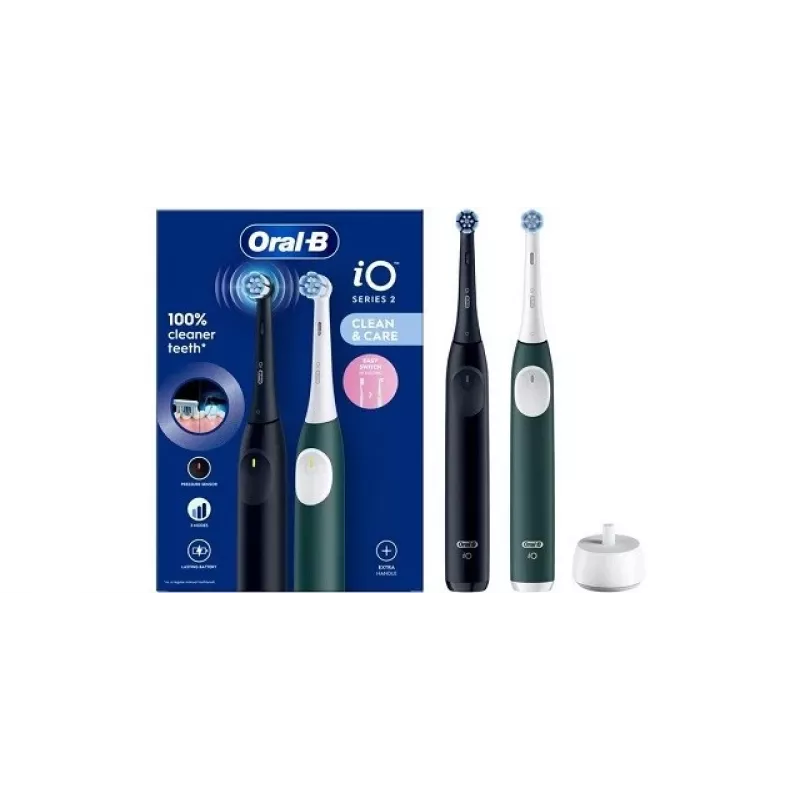 Oral-B iO SERIE 2 nero notte+verde bosco