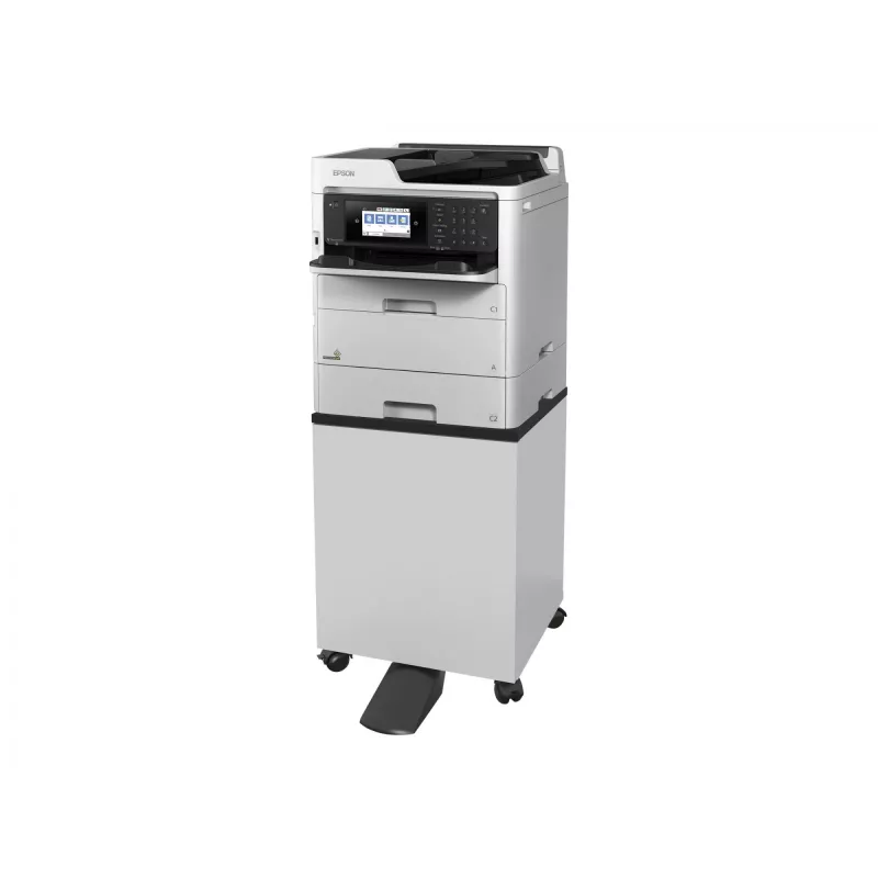 Supporto a pavimento per stampante Epson 7112285 — supporto a pavimento per stampanti Epson WorkForce Pro, nero o bianco