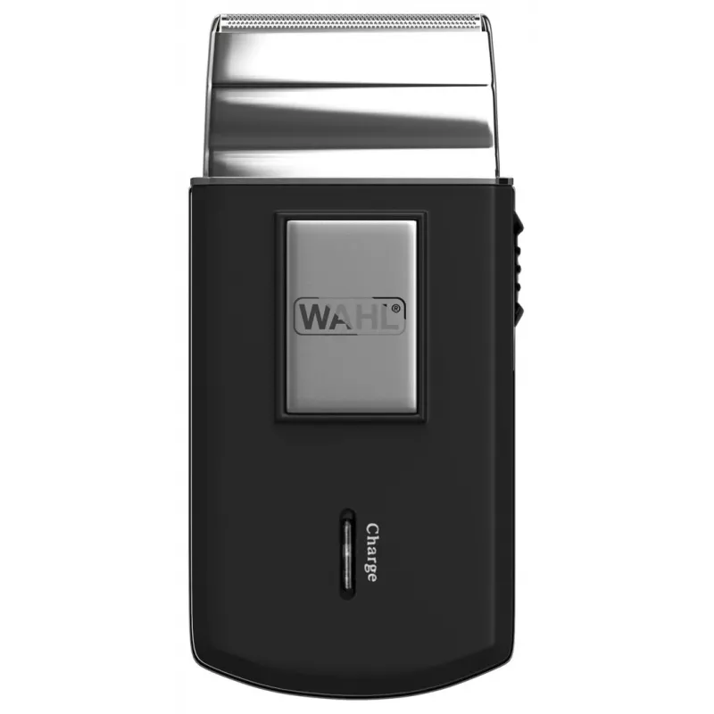 Wahl 3615-1016 rasoio da uomo, rasoio a lamina, trimmer, nero, argento