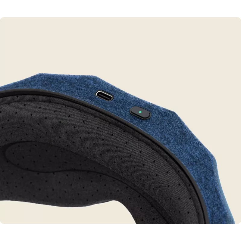 Therabody SleepMask massaggiatore viso nero, blu