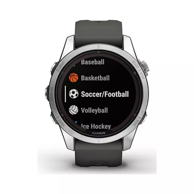 Garmin fēnix 7S Pro 3,05 cm (1,2 inch) MIP 42 mm digitale 240 x 240 pixel touchscreen argento Wi-Fi GPS (satellitare)