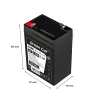 Batteria AGM VRLA 6V 4,5Ah IP54