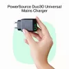 Alimentatore Green Cell PowerSource Solo30 30W nero — caricabatterie USB-C a porta singola