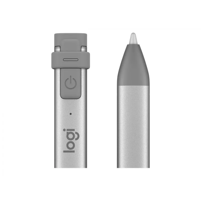Logitech Crayon - penna digitale per Apple iPad - Lightning - grigio