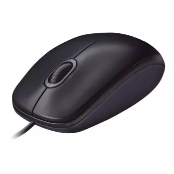 Logitech M90 mouse da ufficio ottico con filo — 1000 DPI, ambidestro, USB Type-A, nero
