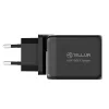 Caricabatterie da parete Tellur TLL151451 65W, 3 porte (2x USB-C, 1x USB-A)