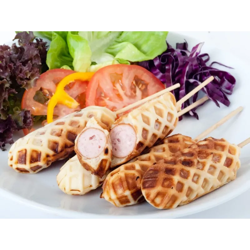 Beper P101CUD100 Party Line Macchina per stick di waffle, 6 waffle
