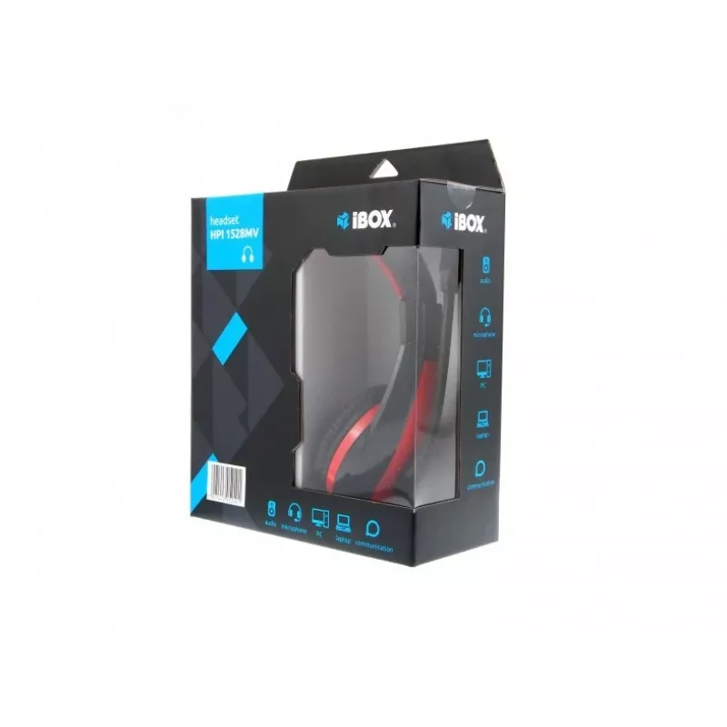 Cuffie con microfono I-Box HPI 1528 MV nero