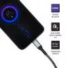 Cavo Qoltec USB 2.0 Type-C a USB 2.0 Type-C 100W QC 3.0 PD 1m nero