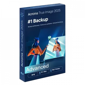 Acronis True Image | Advanced + 500 GB Acronis Cloud Storage | 1 PC/MAC | 1 anno