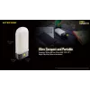 Lanterna da campeggio a batteria Nitecore LR60 280 lm USB C