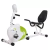 Cyclette magnetica orizzontale bianca e verde HMS R9259