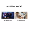 Mercusys MA30H adattatore Wi-Fi USB AC1300 High Gain dual-band, nero