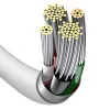Cavo Baseus Superior Series USB a Lightning, 2,4A, 0,25m (bianco)