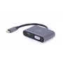 Cablexpert A-USB3C-HDMIVGA-01 adattatore grafico USB grigio