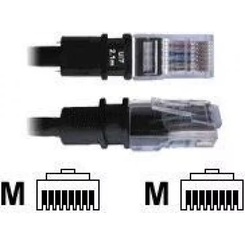 Cavo di rete Patchsee Cat5e FTP 1,2 m, nero