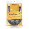 Cavo DisplayPort DeLOCK 82770 1 m nero marrone
