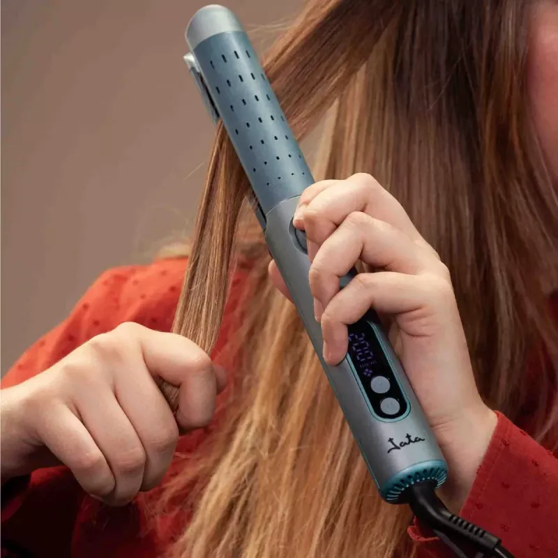 Piastra per capelli JATA JBPP1588 Warm Blue 34 W 2,5 m