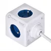 Ciabatta Allocacoc 2402BL/FREUPC 1,5 m 4 prese AC per interni blu, bianco