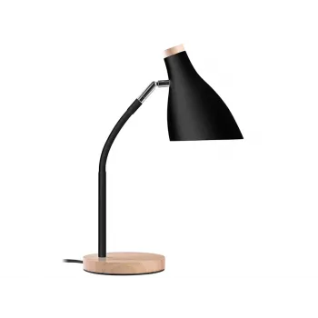 Lampada da tavolo TRACER TRAOSW47237 Scandi nero LED luminosità regolabile, braccio regolabile