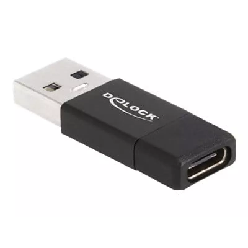 Adattatore DeLOCK 60001 USB A USB C nero