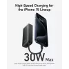 Powerbank 545 NANO 30W 10000mAh con cavo USB-C integrato, nero