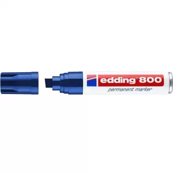 Pennarello permanente Edding 800 punta conica blu