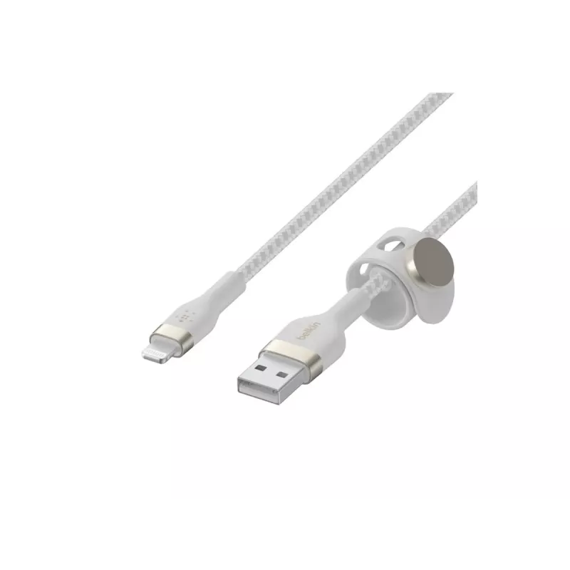 Belkin BOOST CHARGE - cavo Lightning - USB maschio a Lightning maschio - 3 m - bianco - per Apple iPad/iPhone/iPod (Lightning)