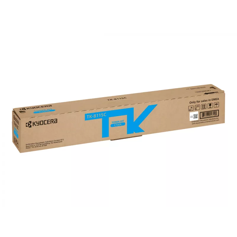 KYOCERA TK-8115C cartuccia toner 1 pz. originale ciano