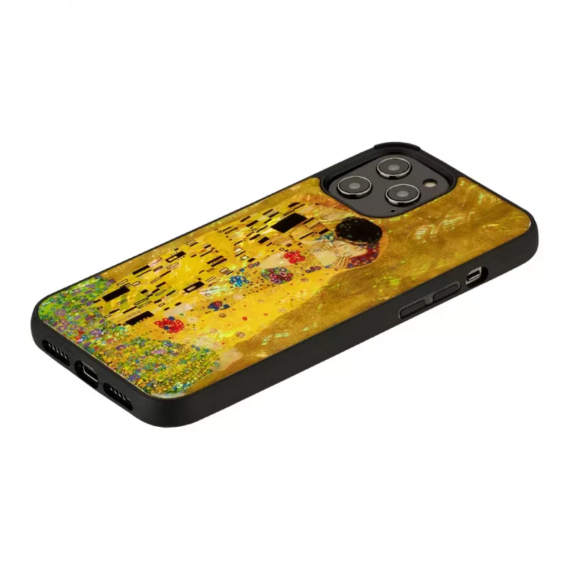 Custodia iKins per Apple iPhone 12 Pro Max – nero, design bacio