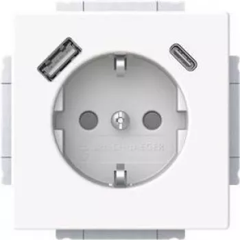 BJ 20 EUCB2USBAC-84 Presa SCHUKO/USB-A+C (2CKA002011A6306)