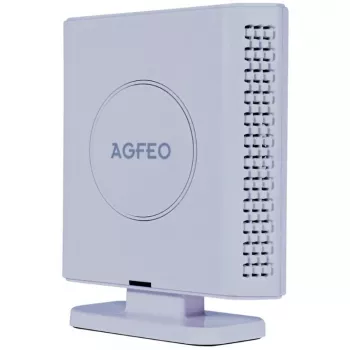 Ripetitore IP DECT agfeo 6101724 bianco — estensore di portata per sistemi DECT/VoIP