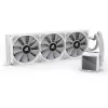 Dissipatore a liquido per CPU All-in-One Sharkoon S100 ARGB bianco – radiatore da 360 mm, effetto Infinity Mirror