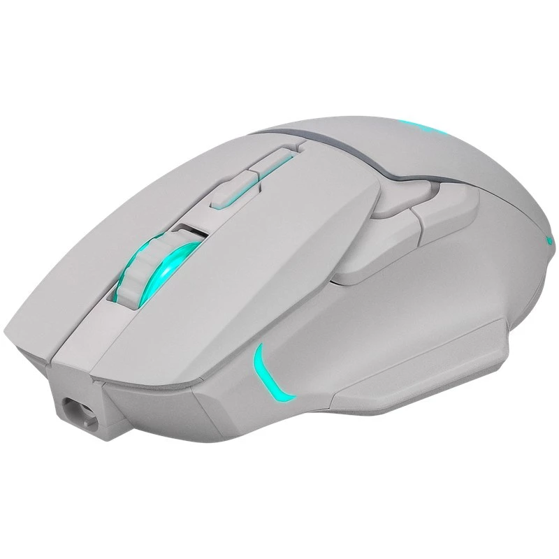 Mouse wireless DEFENDER Stix GM-009 RF — ottico 3200 DPI, 6 tasti, ambidestro, USB RF, a batteria, bianco