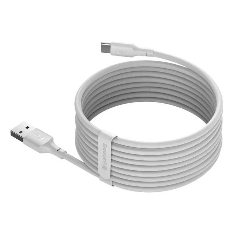 Cavo USB Baseus TZCATZJ-02 1,5 m USB A USB C bianco