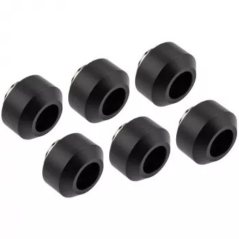 Set di raccordi per hardtube OPTIMUS per tubi da 12 mm, confezione da 6 con utensile di installazione, nero