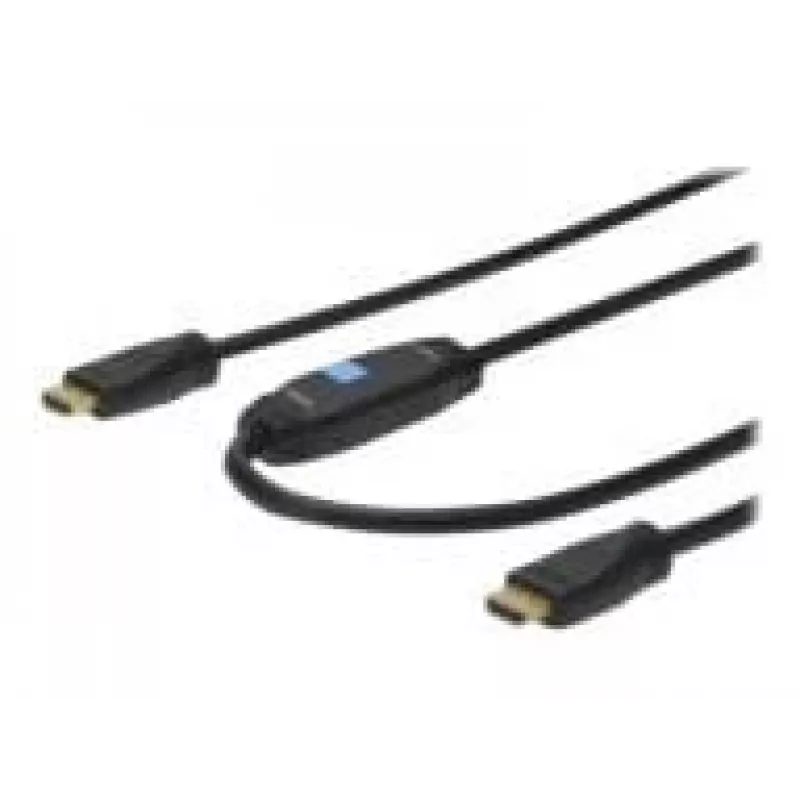 Digitus cavo di collegamento HDMI High Speed con Ethernet e amplificatore di segnale