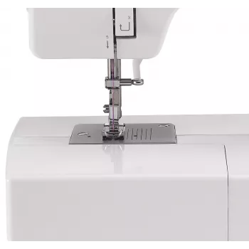 Macchina per cucire automatica SINGER Promise 1412 — elettrica, 12 punti integrati, selettore rotante, bianca
