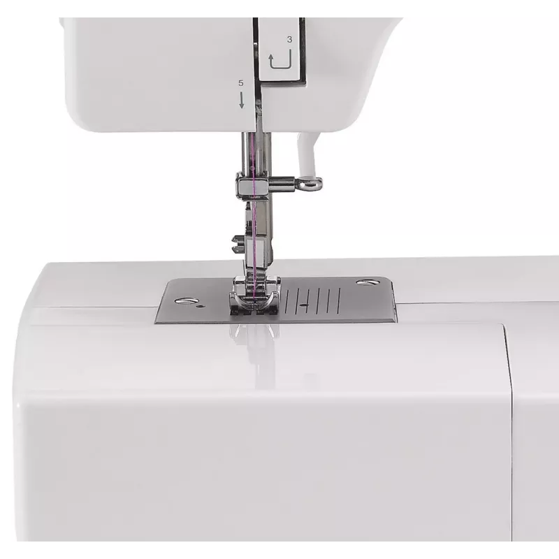 Macchina per cucire automatica SINGER Promise 1412 — elettrica, 12 punti integrati, selettore rotante, bianca