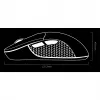 Mouse gaming Keychron M3 per destrorsi RF wireless + Bluetooth ottico 26000 DPI bianco