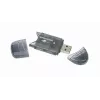 Lettore di schede USB 2.0 Gembird FD2-SD-1 — MMC/SD/SDHC/SDXC, 73×30×10 mm, 13 g, nero